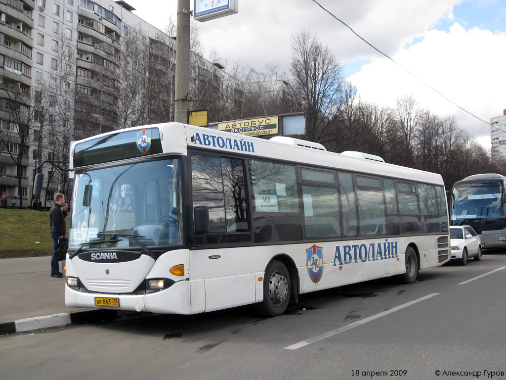 Москва, Scania OmniLink I (Скания-Питер) № ВК 843 77