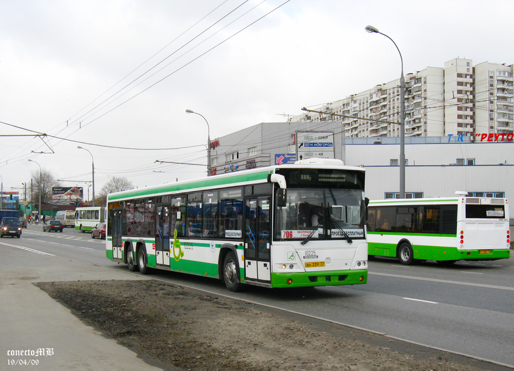 Москва, ГолАЗ-6228 № 10225