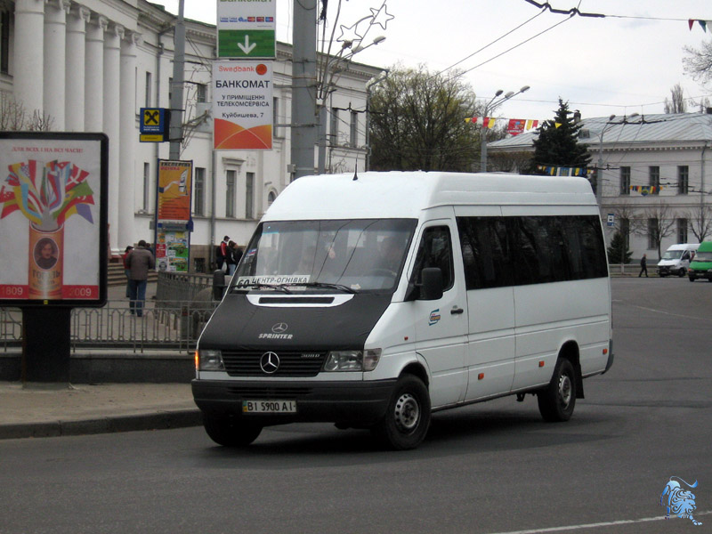 Полтавская область, Mercedes-Benz Sprinter W903 312D № BI 5900 AI