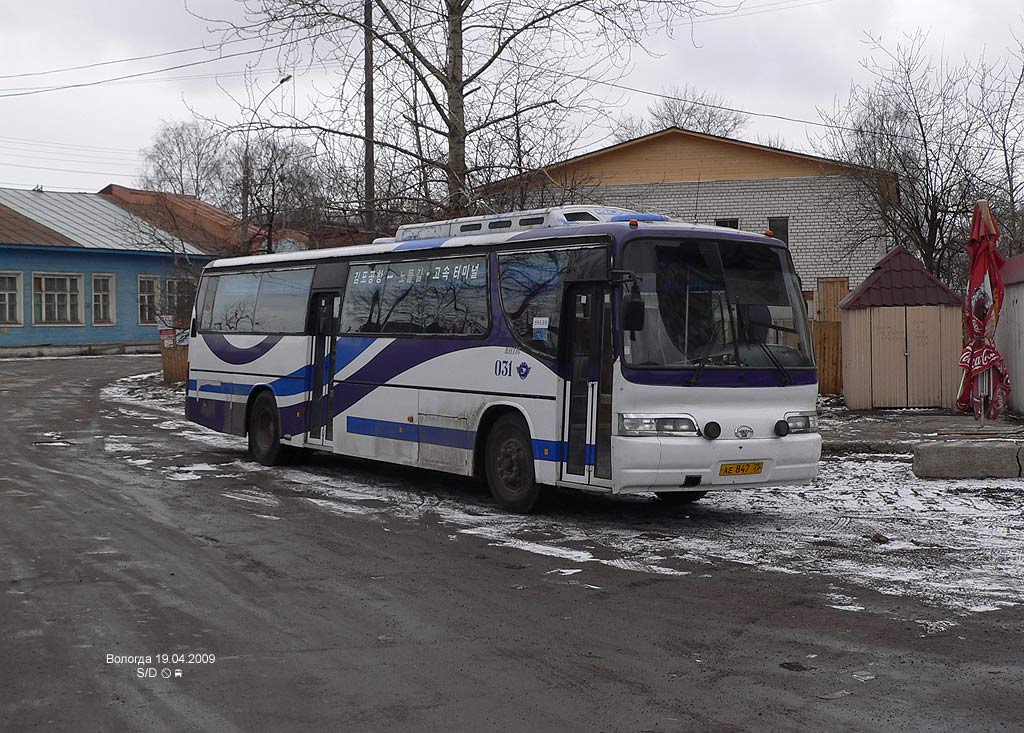 Вологодская область, Daewoo BH116 Royal Luxury № 031