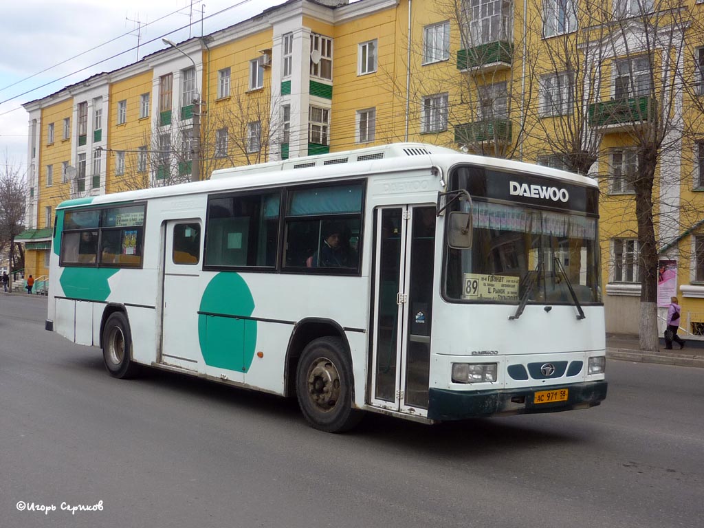 Пензенская область, Daewoo BS106 Royal City (Busan) № АС 971 58