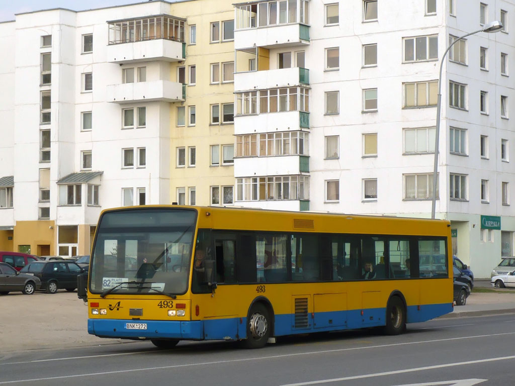 Литва, Van Hool A300 № 493