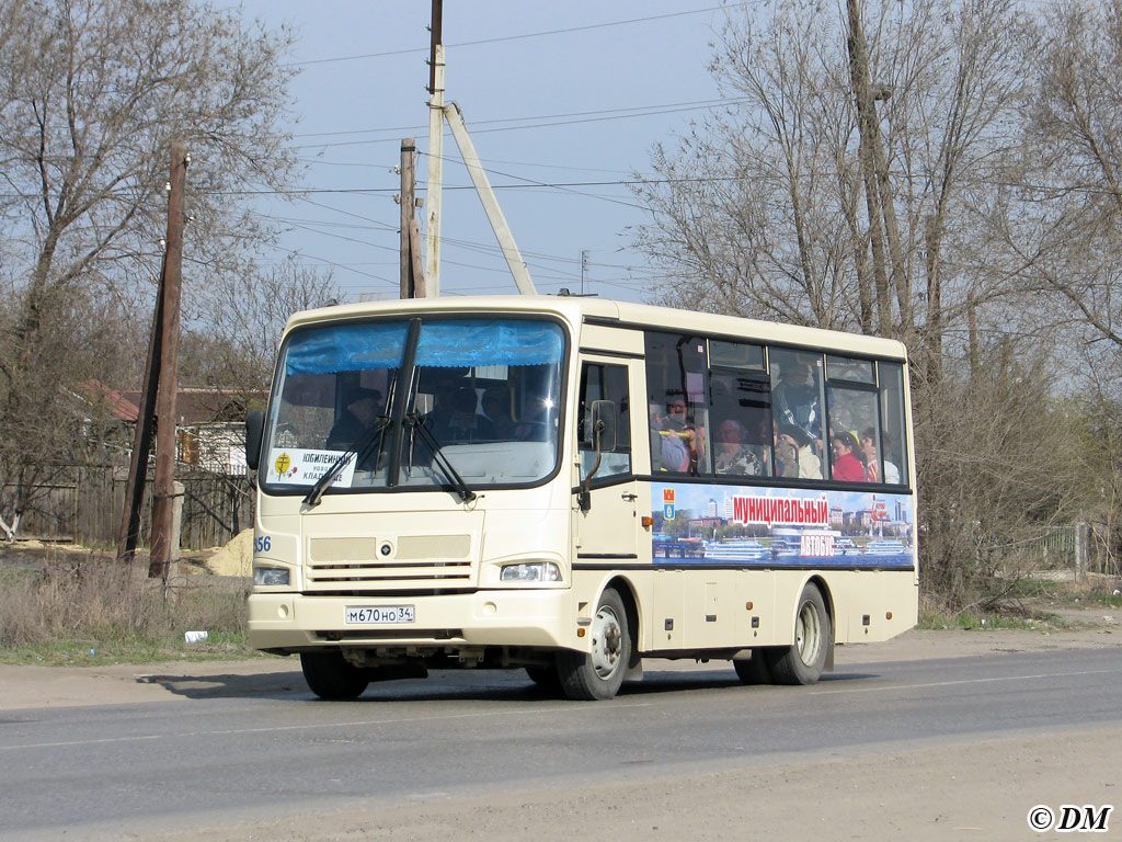 Волгоградская область, ПАЗ-320401-03 № 7356