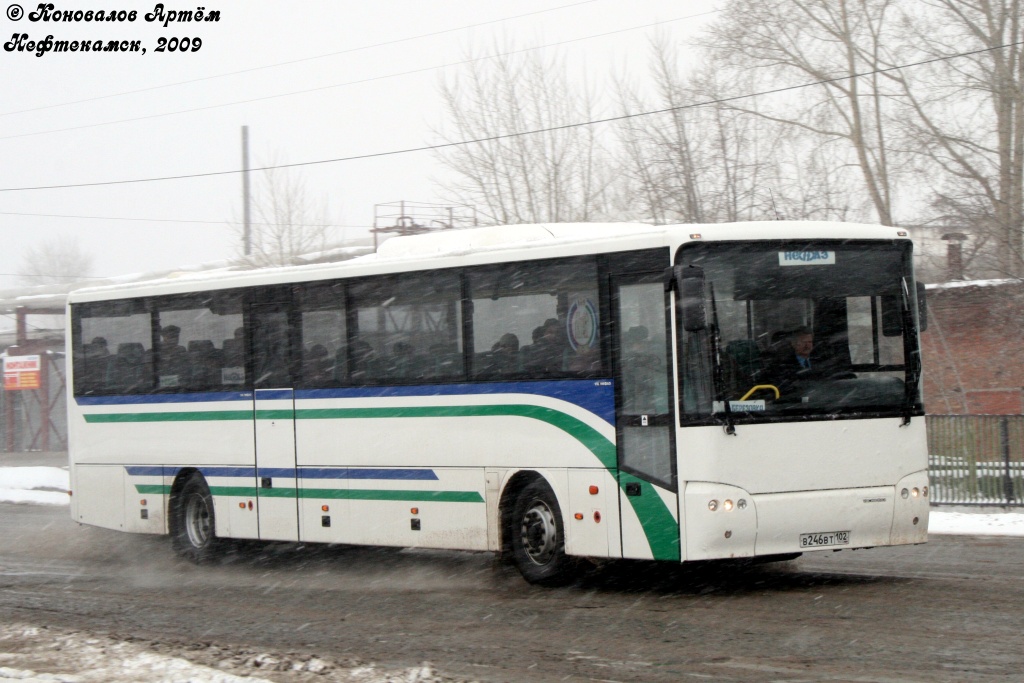 Башкортостан, VDL Bova Lexio № В 246 ВТ 102