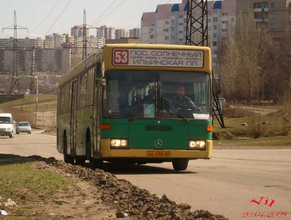 Саратовская область, Mercedes-Benz O405N № АЕ 698 64