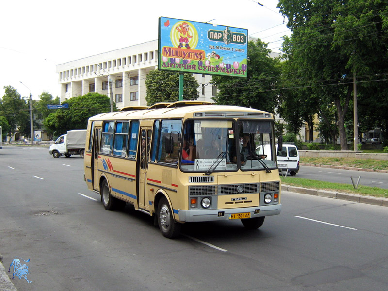 Полтавская область, ПАЗ-4234 № BI 1301 AA