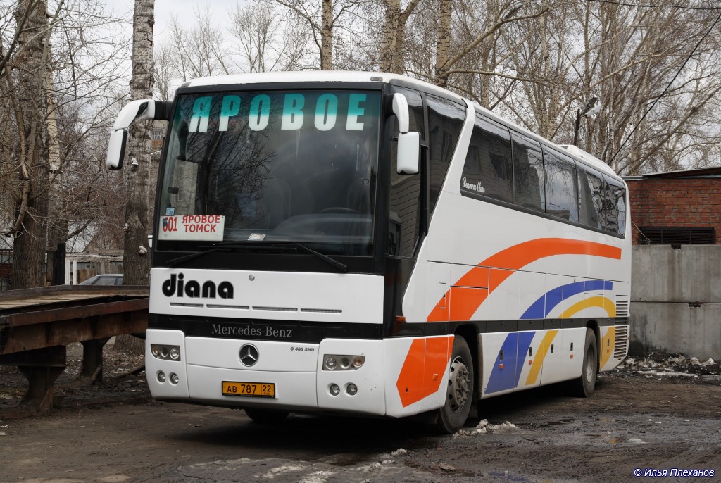 Алтайский край, Mercedes-Benz O403SHD № АВ 787 22