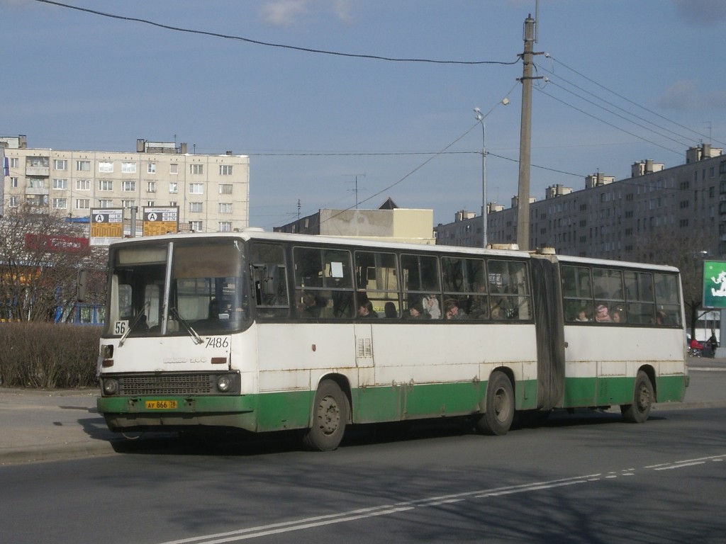 Санкт-Петербург, Ikarus 280.33O № 7486