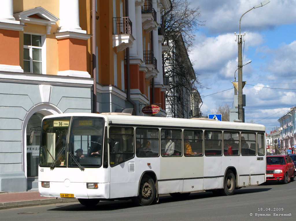 Новгородская область, Mercedes-Benz O345 № 436