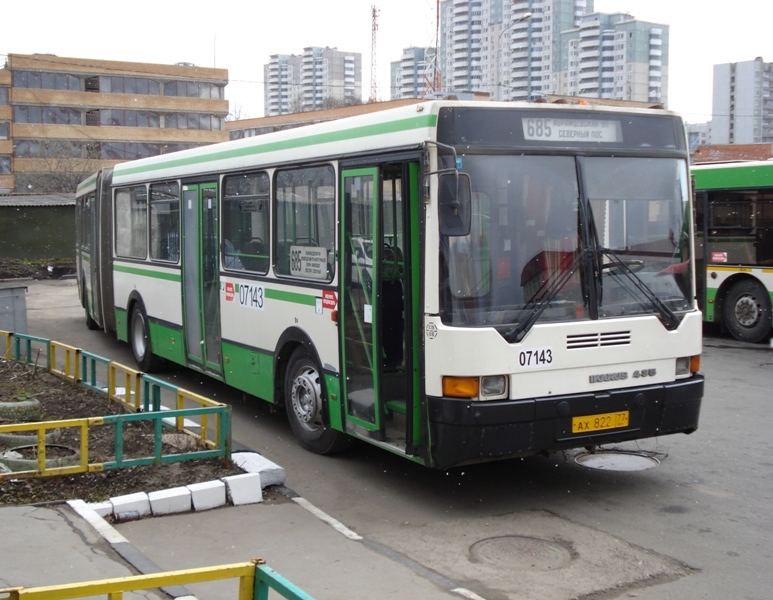 Москва, Ikarus 435.17 № 07143