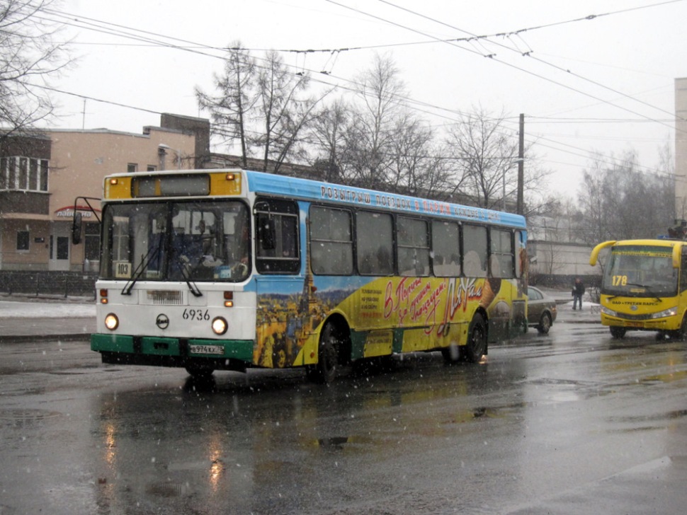 Санкт-Петербург, ЛиАЗ-5256.25 № 6936