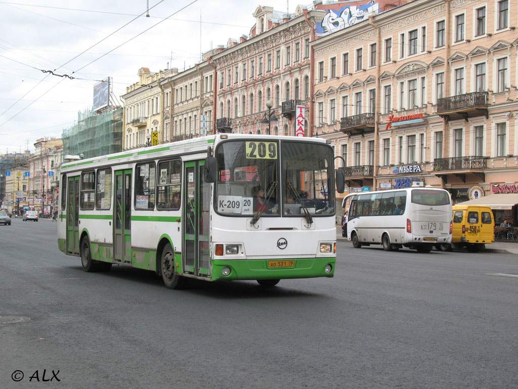 Санкт-Петербург, ЛиАЗ-5256.25 № АО 531 78