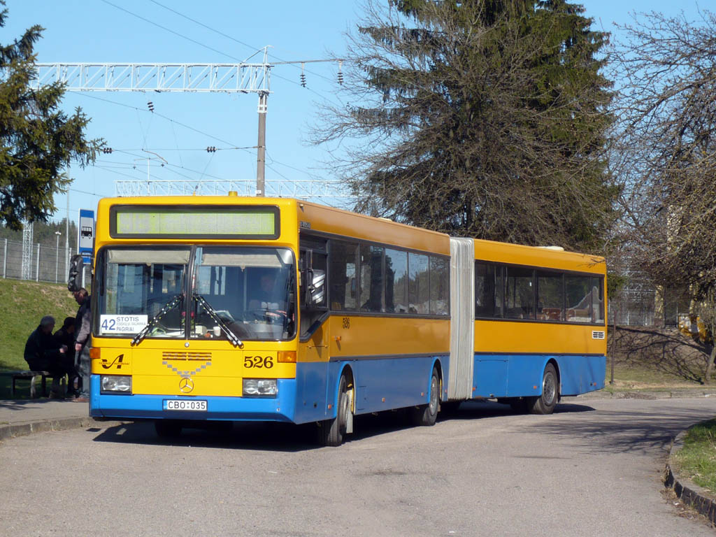 Литва, Mercedes-Benz O405G № 526