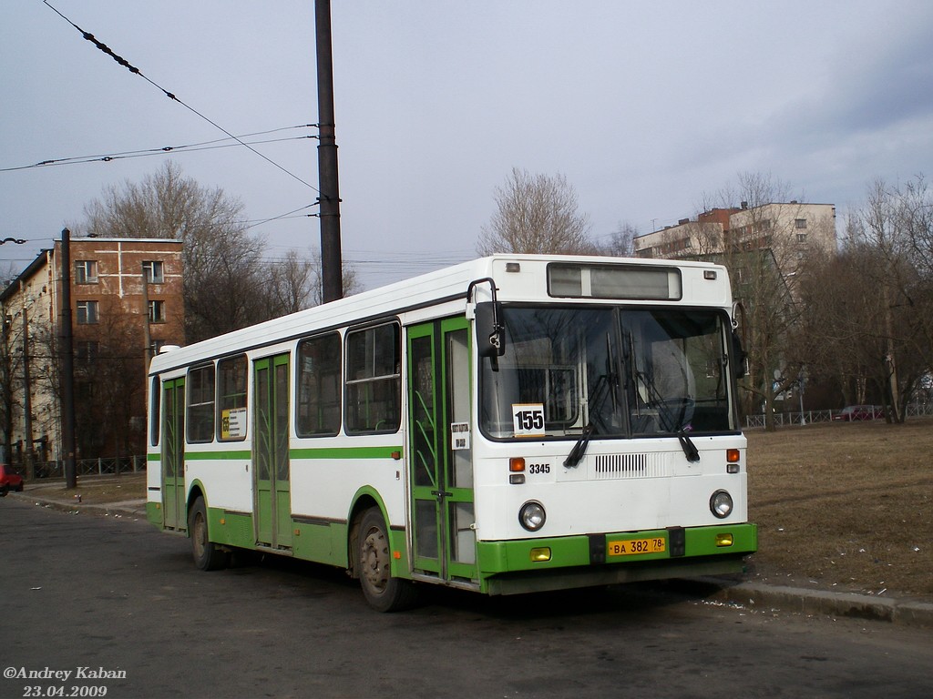 Санкт-Петербург, ЛиАЗ-5256.25 № 3345