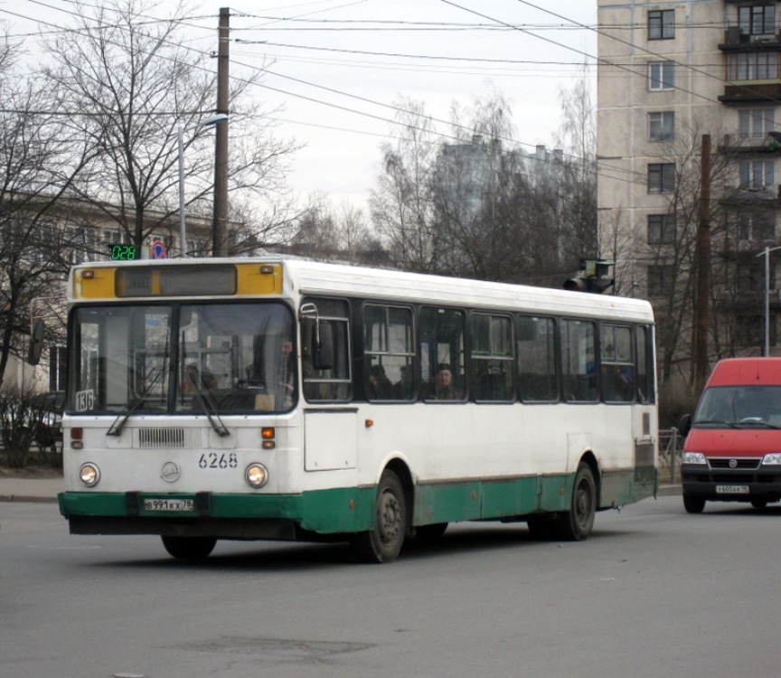 Санкт-Петербург, ЛиАЗ-5256.25 № 6268