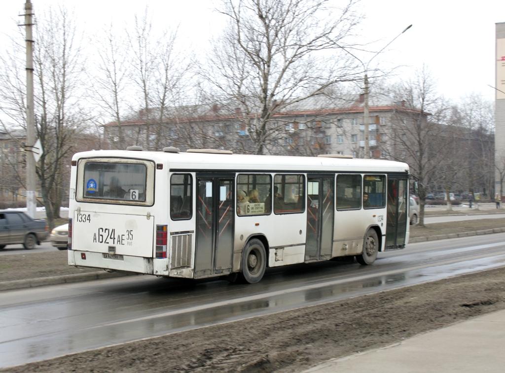 Вологодская область, Mercedes-Benz O345 № 1334