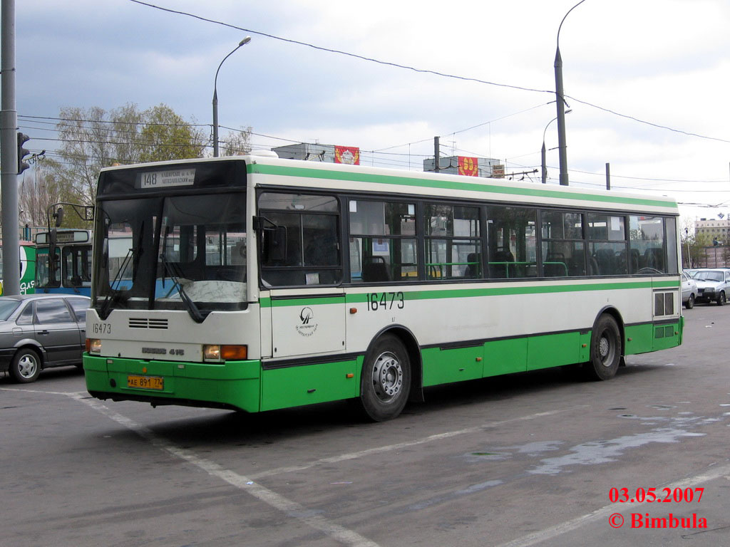 Москва, Ikarus 415.33 № 16473