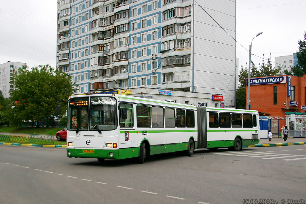 Москва, ЛиАЗ-6212.01 № 13555