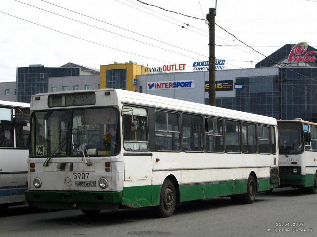 Санкт-Петербург, ЛиАЗ-5256.00 № 5907