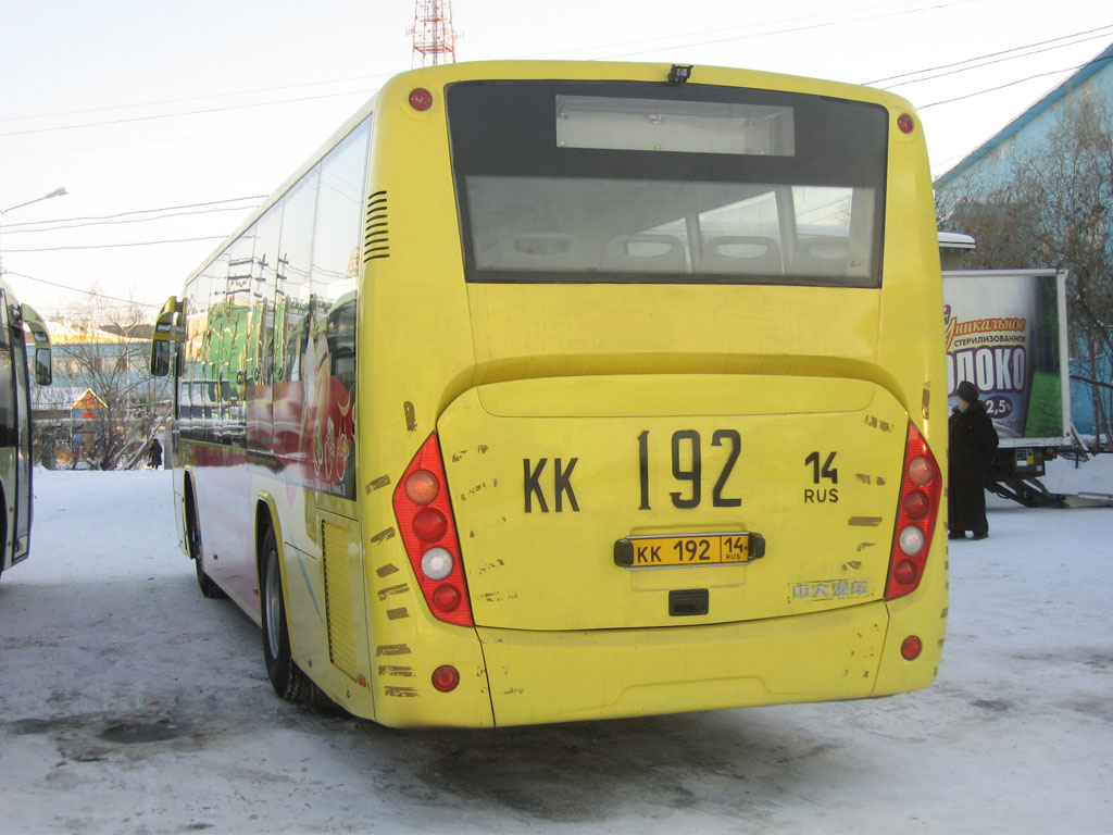 Саха (Якутия), Zonda YCK6105HC № КК 192 14