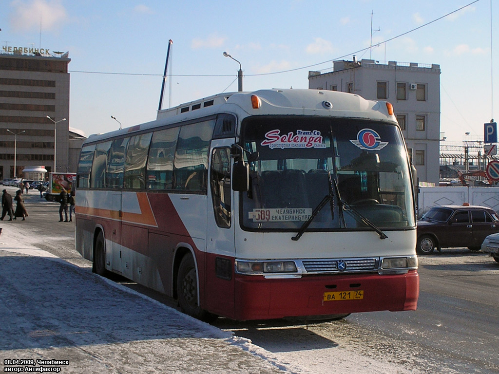 Челябинская область, Kia AM948 Granbird № ВА 121 74