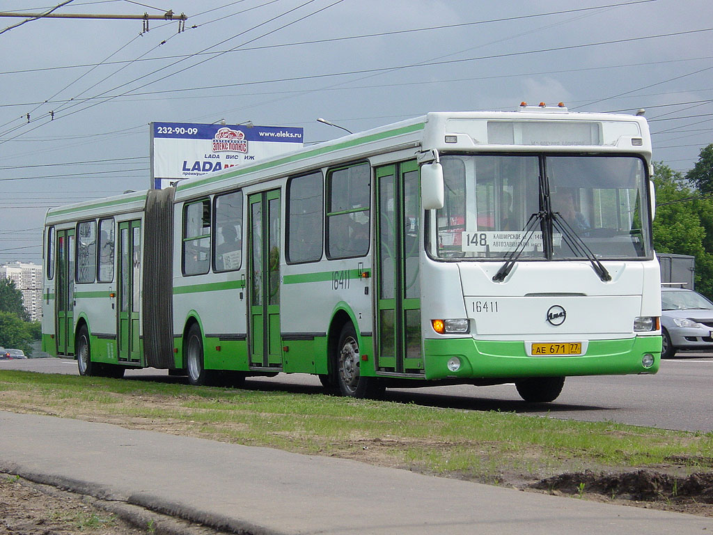 Москва, ЛиАЗ-6212.00 № 16411