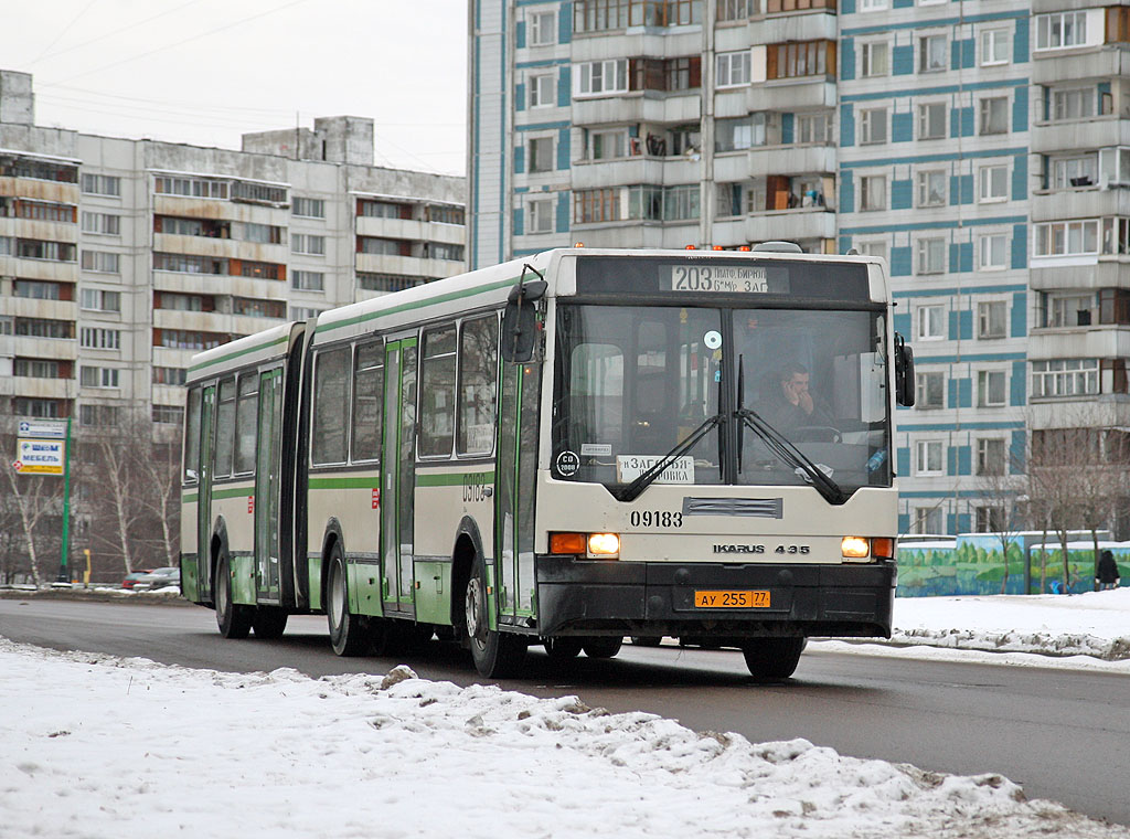 Москва, Ikarus 435.17 № 09183