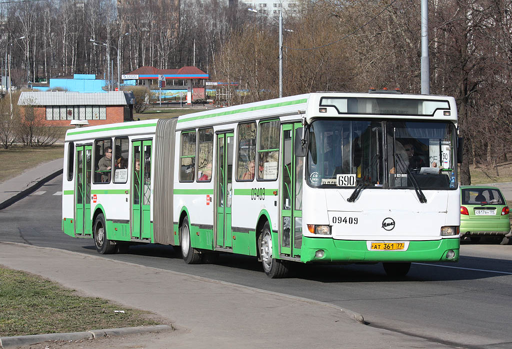 Москва, ЛиАЗ-6212.01 № 09409