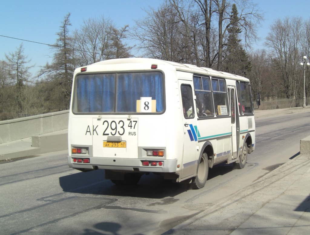 Ленинградская область, ПАЗ-32053 № АК 293 47