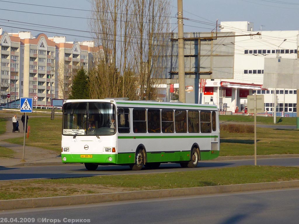 Пензенская область, ЛиАЗ-5256.46 № АУ 205 58