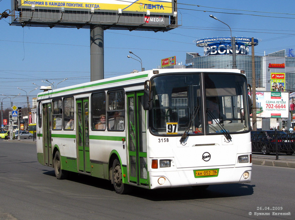 Санкт-Петербург, ЛиАЗ-5256.26 № 3158