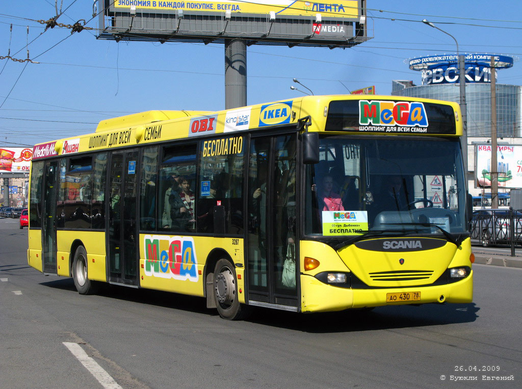 Санкт-Петербург, Scania OmniLink I (Скания-Питер) № 3287