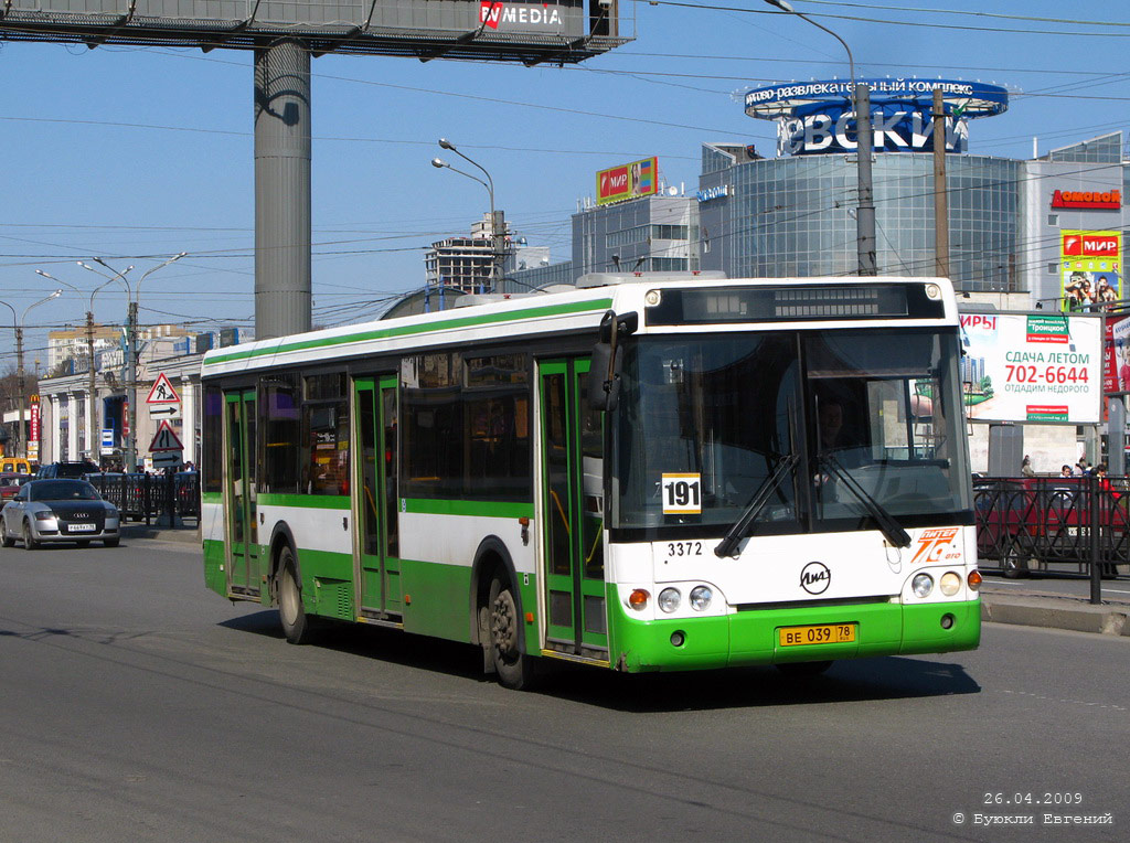 Санкт-Петербург, ЛиАЗ-5292.20 № 3372