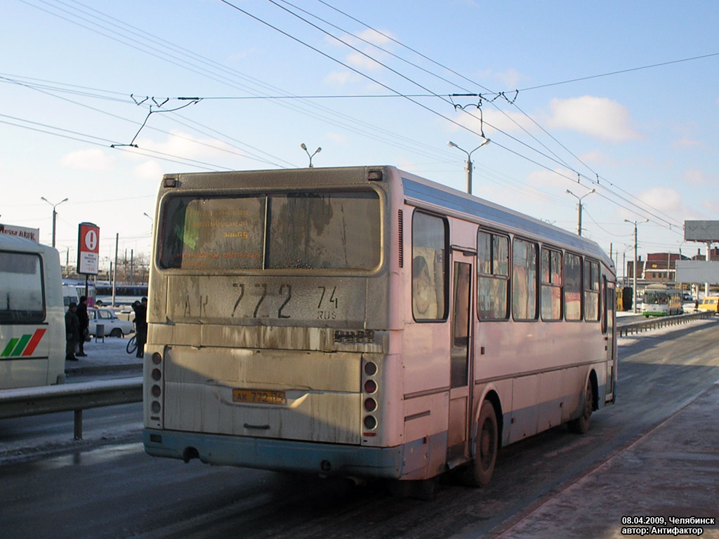 Челябинская область, ЛиАЗ-52563R (ГолАЗ) № АК 772 74