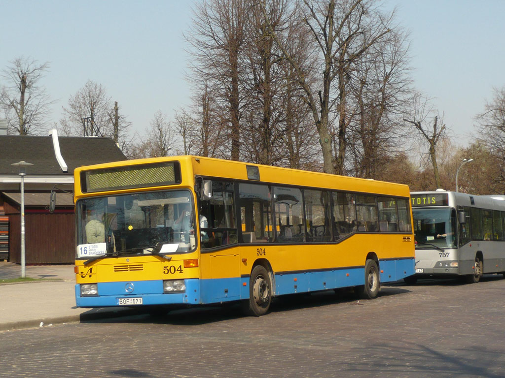 Литва, Mercedes-Benz O405N2 № 504