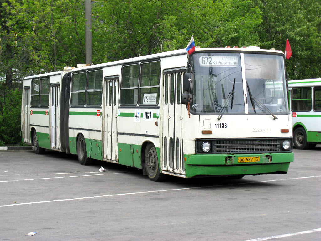 Moskva, Ikarus 280.33M č. 11138