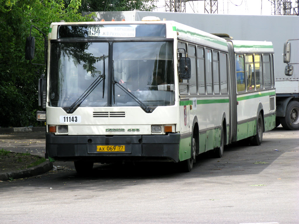 Москва, Ikarus 435.17 № 11143