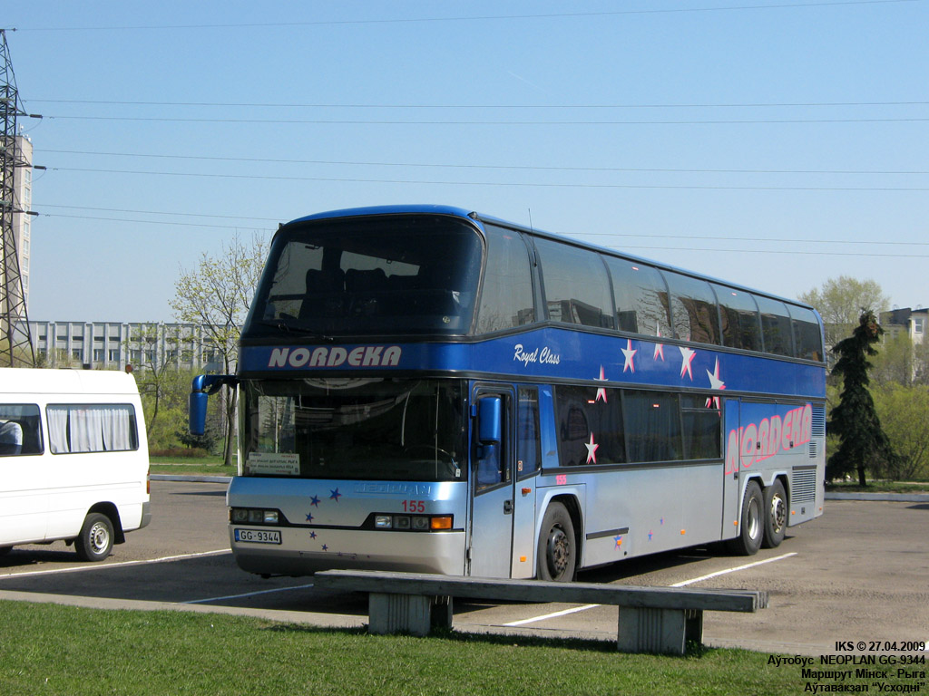 Латвия, Neoplan N122/3L Skyliner № 155