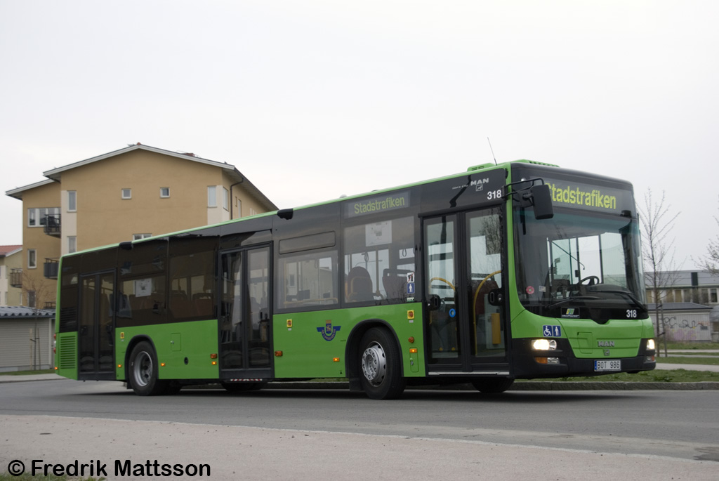 Švédsko, MAN A21 Lion's City NL323 č. 318