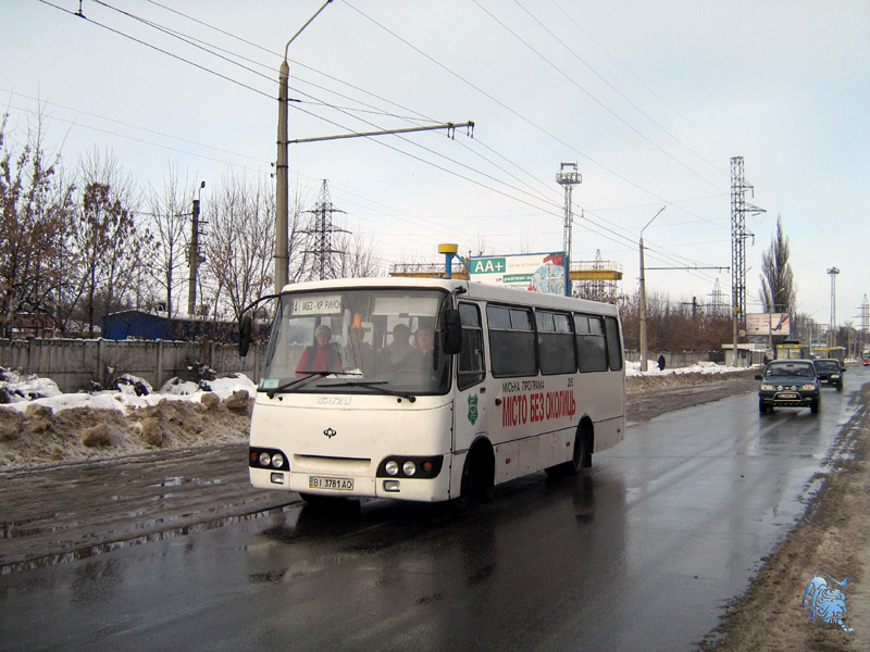 Полтавская область, Богдан А09202 № BI 3781 AO