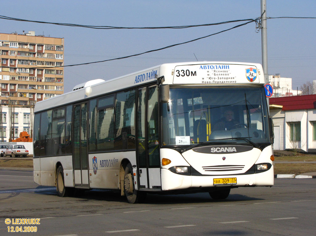 Москва, Scania OmniLink I (Скания-Питер) № ВА 309 77