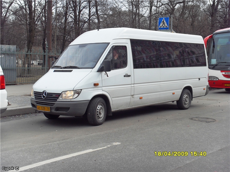 Szentpétervár, Mercedes-Benz Sprinter W903 311CDI sz.: АС 539 78