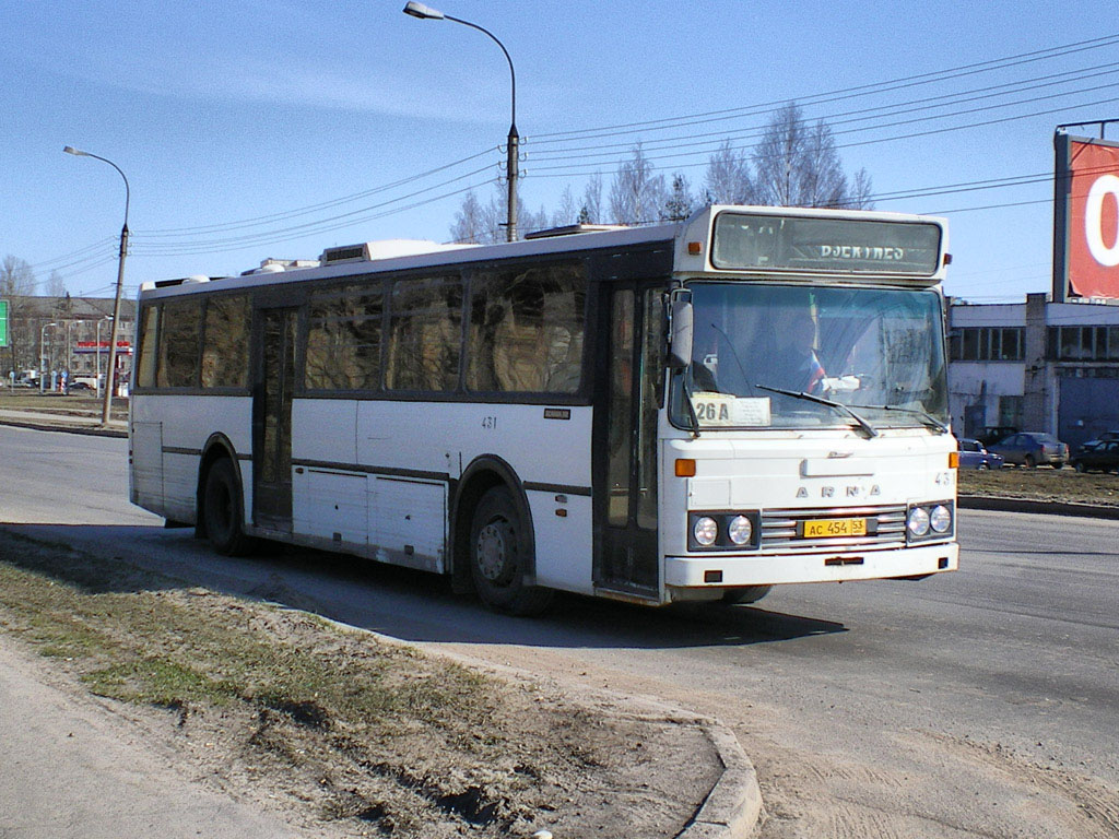 Новгородская область, Arna M83 № 431