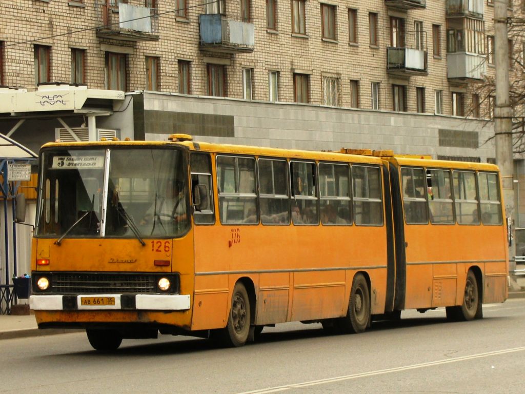 Вологодская область, Ikarus 280.33 № 126