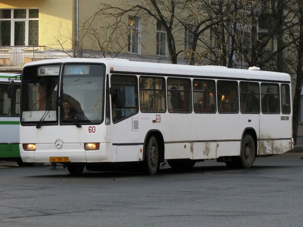 Вологодская область, Mercedes-Benz O345 № 60