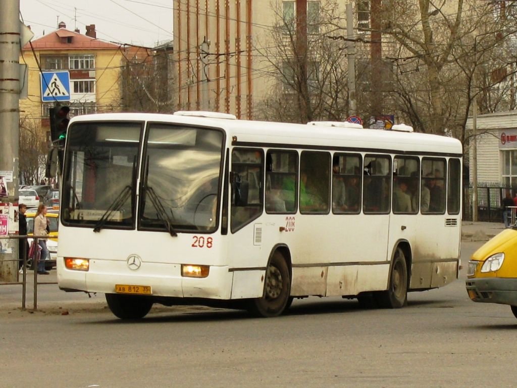 Вологодская область, Mercedes-Benz O345 № 208