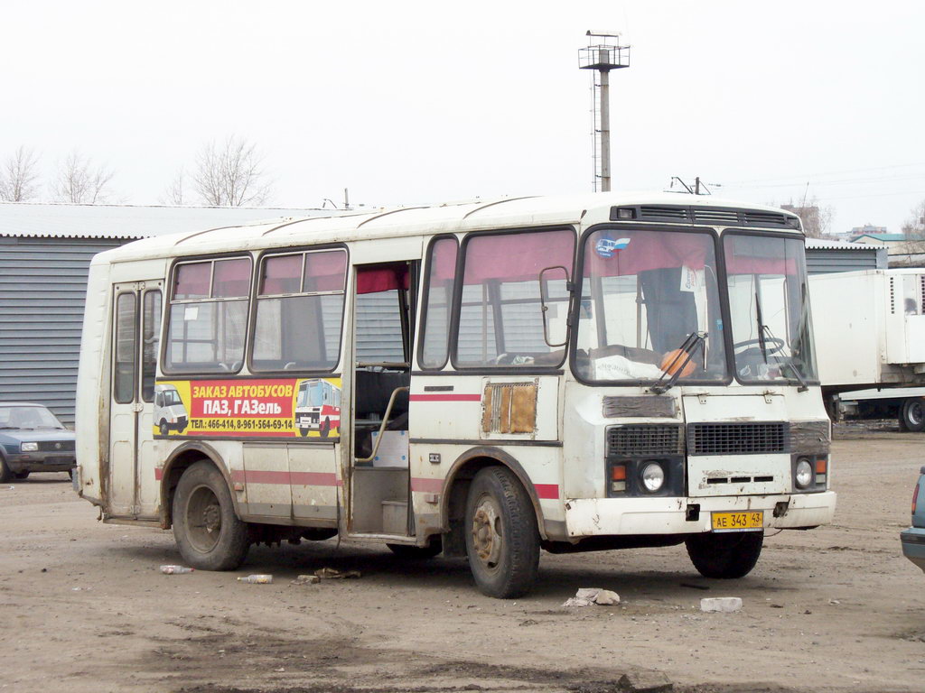 Кировская область, ПАЗ-32054 № АЕ 343 43