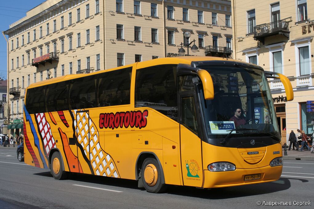 Санкт-Петербург, Irizar Century II 12.37 № АХ 752 78