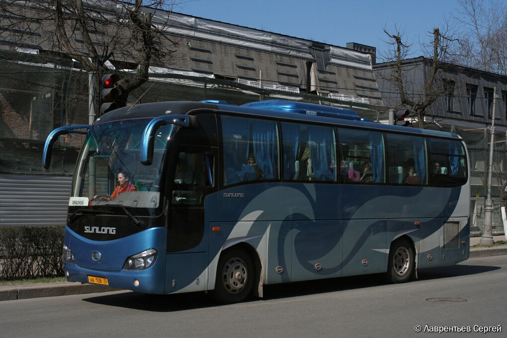 Вологодская область, Sunlong SLK6931F1A (Junma) № АВ 108 35