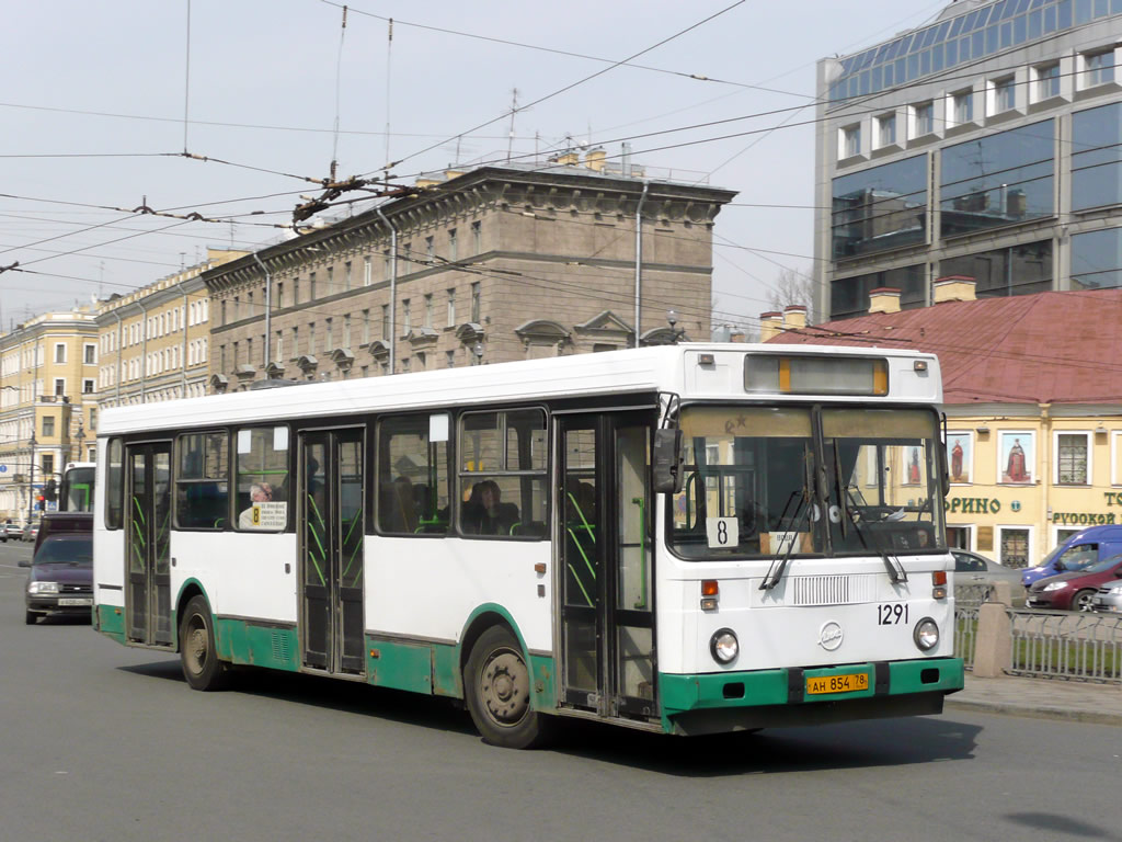 Санкт-Петербург, ЛиАЗ-5256.25 № 1291